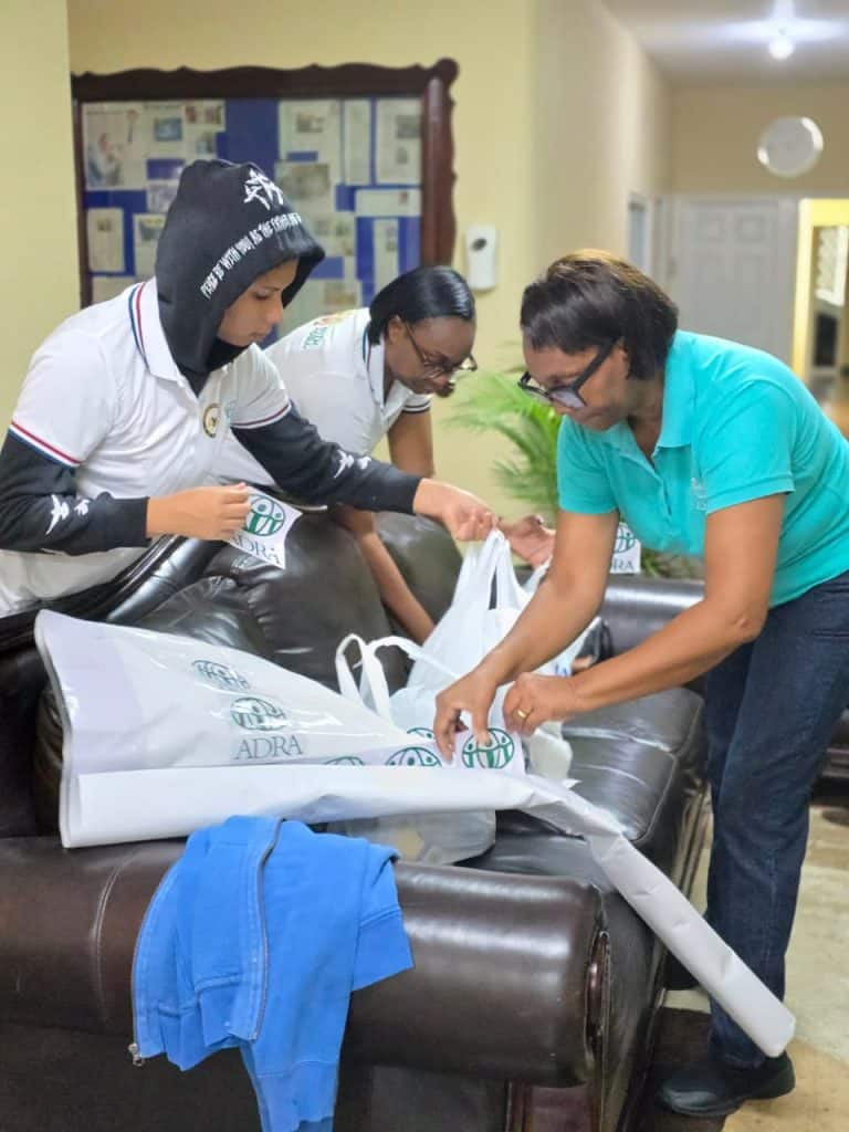 Emergency relief efforts by ADRA International providing essential supplies to communities in need.