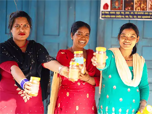 Providing clean drinking water for communities in need.