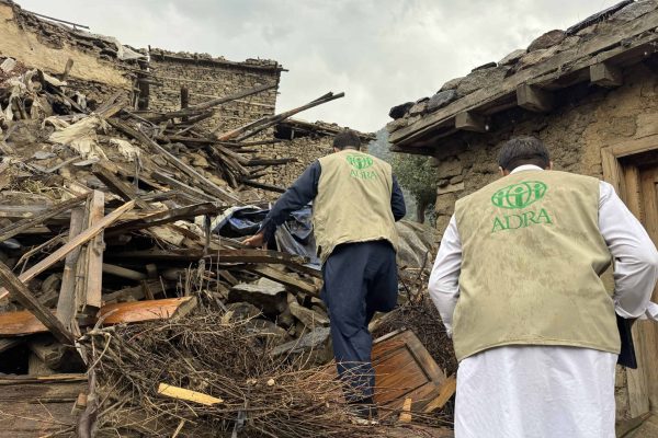 ADRA Afghanistan assess damages from a deadly earthquake on August 31, 2025. [Photo Credit: ADRA Afghanistan]